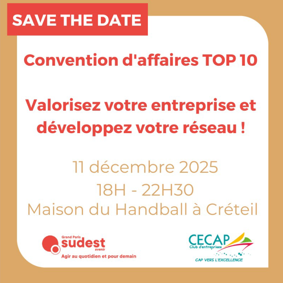 Jeudi 11 décembre | Convention d'affaires Top10