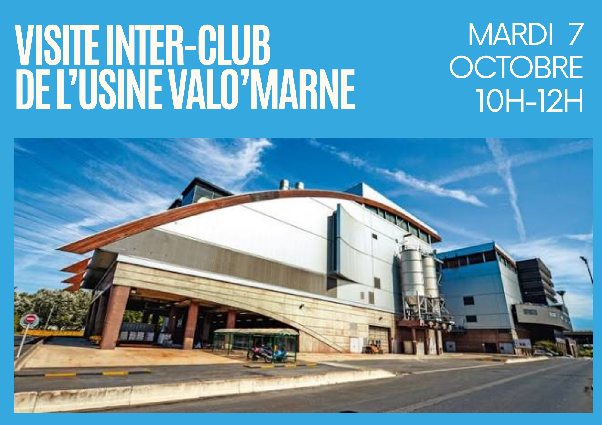 Viste Inter-Club de l'usine Valo'Marne
