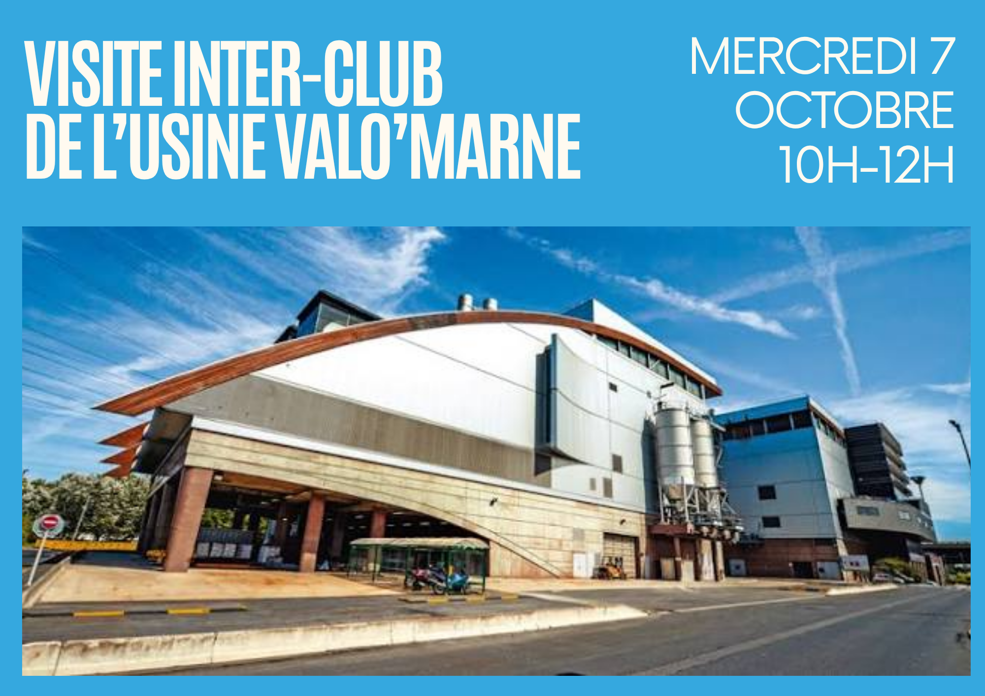 Viste Inter-Club de l'usine Valo'Marne