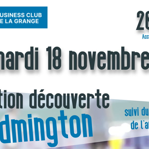 Initiation découverte Badmington | Places limitées